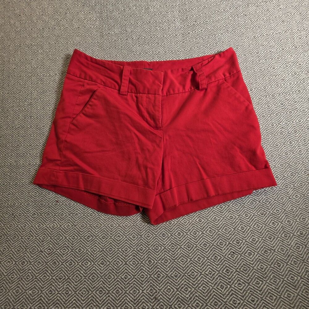 Vince Camuto Red Orange Shorts Size 4